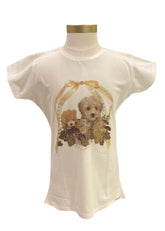 Lovely Bears on a Basket Short Sleeve T-Shirt
