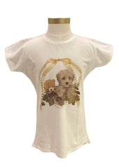 Lovely Bears on a Basket Short Sleeve T-Shirt