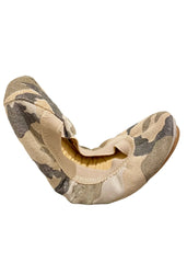 YS Camouflage Print Ballerina Shoes