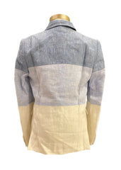 White Blue Boys three toned formal Jacket