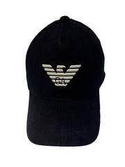 Corduroy Design with Embroidered 'GA' Eagle Logo Hat