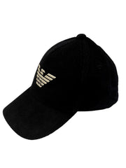 Corduroy Design with Embroidered 'GA' Eagle Logo Hat