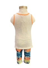Multi Beach Club Outfit Leggings Set
