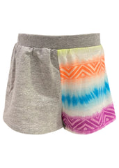 Multi Shiny and Multi-Colored Shorts