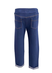 Blue Stretch Jeggings