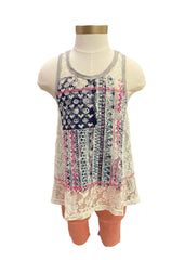 Multi Heather Grey Leggings Set