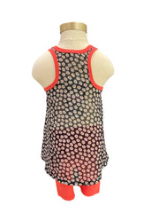 Multi Queen Bulldog Top and Shorts Set