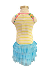 Multi Pineapple on Summer Dress