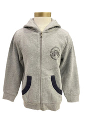 Navy Blue Gray Couple Wolf Jacket