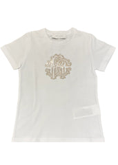 'RC' Gold Stud Top and Leggings Set