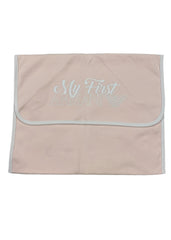 Pink White Peter Pan Collared Romper and Hat Set