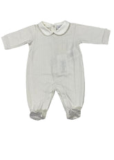 Peter Pan Collar Footed Babygrow