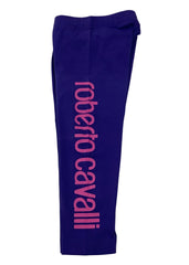 'roberto cavalli' Purple Quarter Leggings