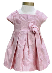 Pleated Circle Pattern Dress