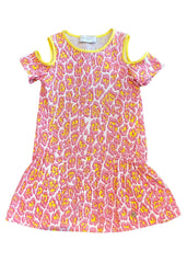 AOP Leopard Pattern Printed Dress
