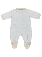 Pink White Peter Pan Collared Romper