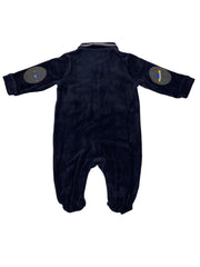 Space Design Velour Romper Suit