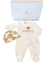 Medusa Emoji Romper and Hat Set