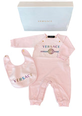 Rainbow Medusa Babygrow and Bib Set