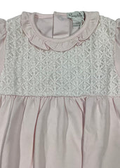Pink Knit Baby Gown