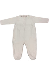 Pink Knit Style Babygrow