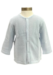 Blue Knitted Cardigan