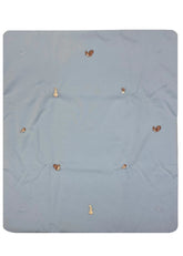 Squirrel Embroidered Baby Blanket