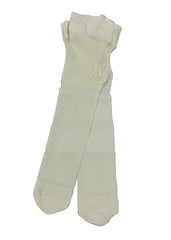 Beige Classic Plain Tights and Stockings