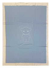 Armani Manga Embroidered Baby Blanket