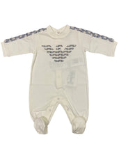 Armani Label on Sleeves and Eagle Logo Romper