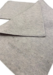 Lined Swarovski Crystal Cashmere Scarf