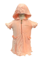 Orange Soft Tangerine Hoodie Dress
