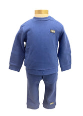 Blue Sweatshirt Top and Trouser