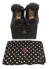 Navy Blue Indigo/Navy Ballerina Shoes