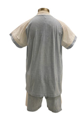 Silver Anchor Print Pyjamas