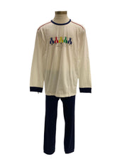 Multi-color Scooter Print Pyjama