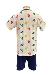 All Over Multi-Color Scooter Pyjamas