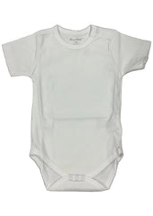 White Kissy Kissy Pointelle Short Sleeve Bodyvest