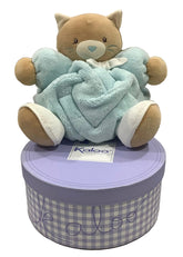 Medium Plume Aqua Cat Plush Toy