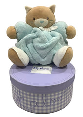 Medium Plume Aqua Cat Plush Toy