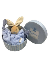 Classic Blue Rabbit Doudou Comforter