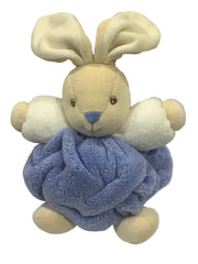 Blue Beige Indigo Rabbit Toy
