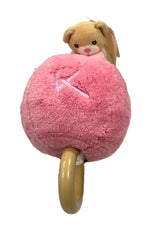 Pink White Beige Pink Musical Ball Music Toy