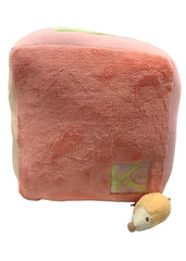 Pink Beige Orange Green Activity Cube Toy