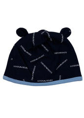 AOP 'Emporio Armani' Beanie Hat