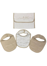 'My First Emporio Armani' Signature Bib Set