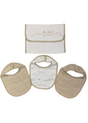 'My First Emporio Armani' Signature Bib Set