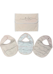 'My First Emporio Armani' Signature Bib Set