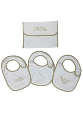 'My First Armani' Bib Set
