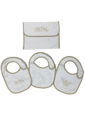 'My First Armani' Bib Set